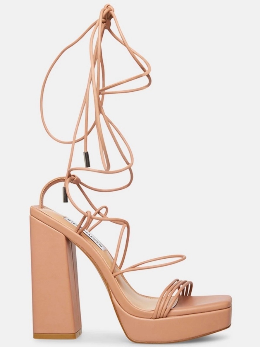 Steve Madden Manzie Tan Heels